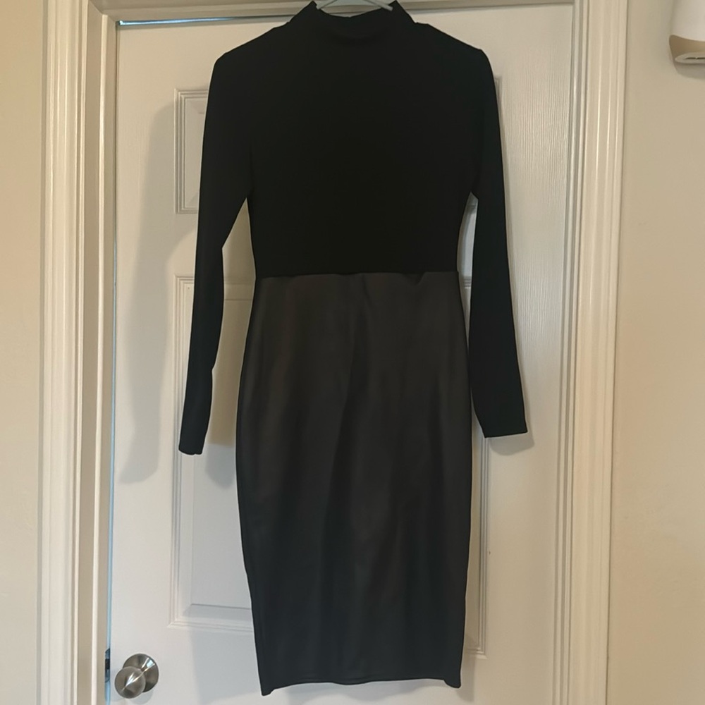 Black Pencil Cocktail Dresss